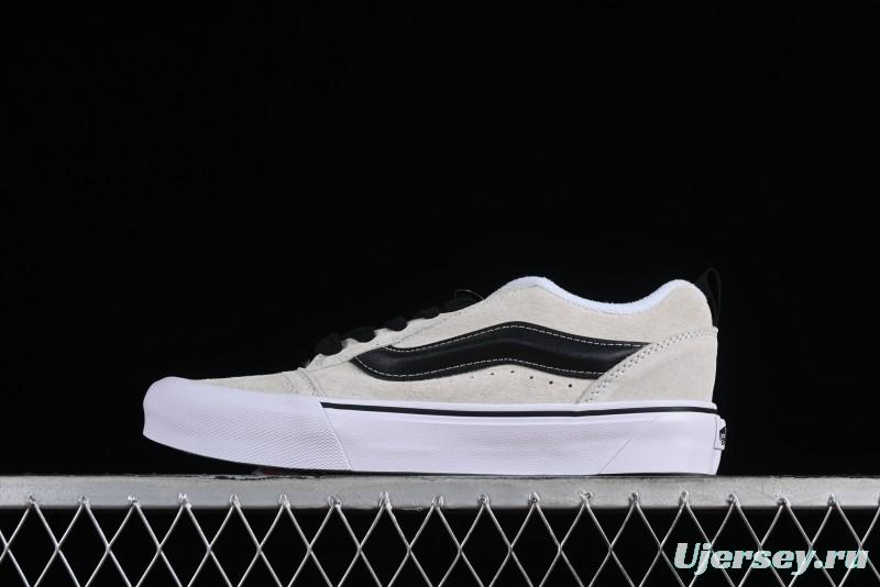 Vans Classics Knu Skool Retro Sneakers with Thick Tongue and Oversized Toe - VN0009QC02Y