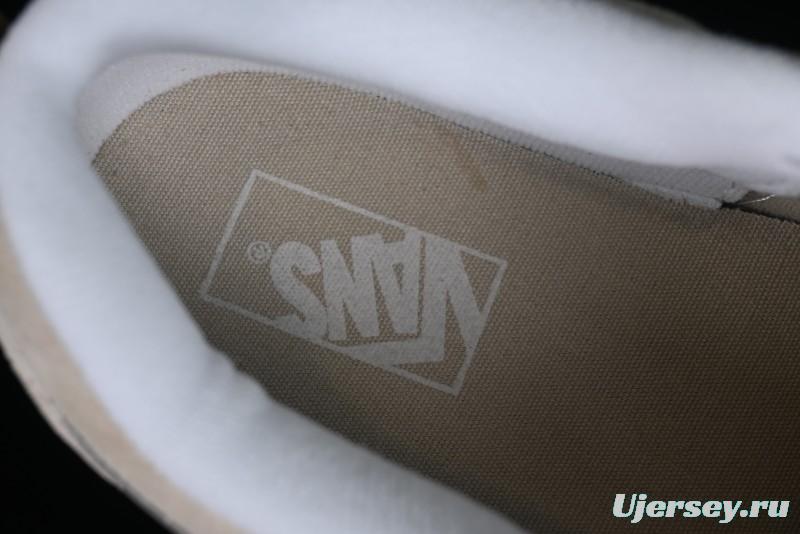 Vans Classics Knu Skool Cream Coffee Chunky Tongue Platform Sneakers - VN0009QCJD8