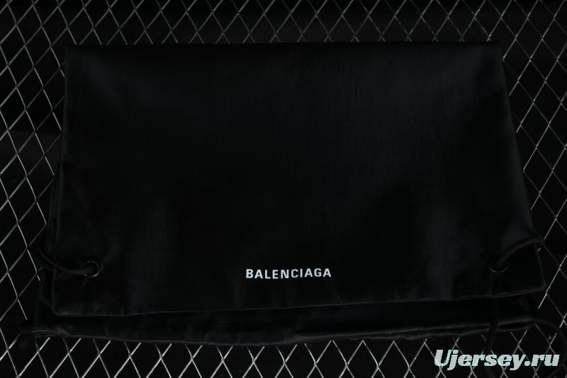 Balenciaga Phantom Sneaker 10th Generation Lace-Up Running Shoes with Transparent Heel Strap - W3XL11090