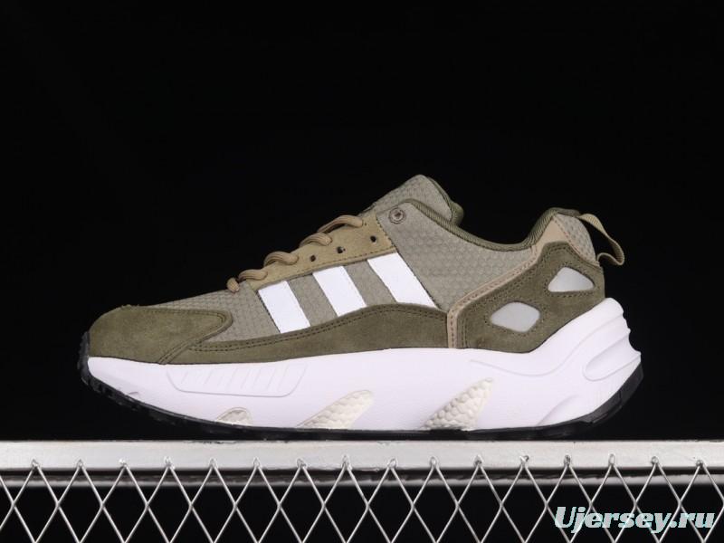 Adidas Originals ZX 22 Boost Retro Running Shoes with Full-Length BOOST Cushion - GX2040