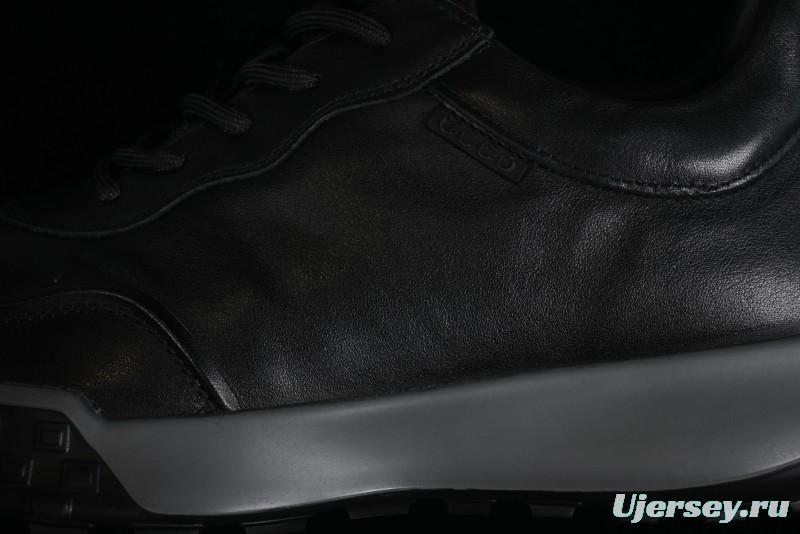 Ecco Pure Color Block Slip-Resistant耐磨耐磨运动鞋 41522801001