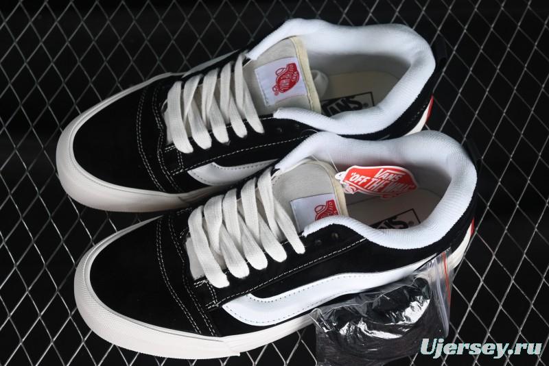Vans Classics Knu Skool Retro Skate Shoes with Chunky Silhouette - VN0009QCBF2