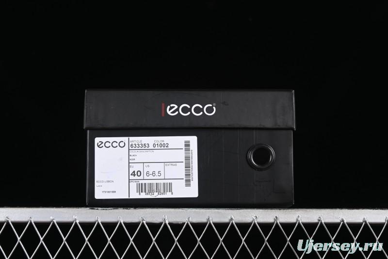 Ecco Soft 60th Anniversary Street Fun Collection Versatile White Sneakers - 63335301002