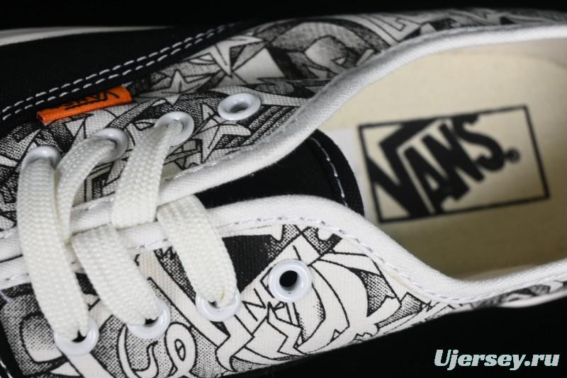 Vans Og Authentic Lx Low-Top Casual Skate Shoes - VN0A4BV9676