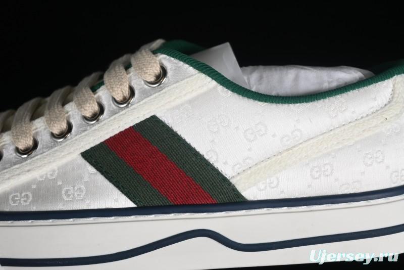 Gucci Tennis 1977 Print Sneaker Retro Casual Sports Canvas Shoes - 02JPO9064