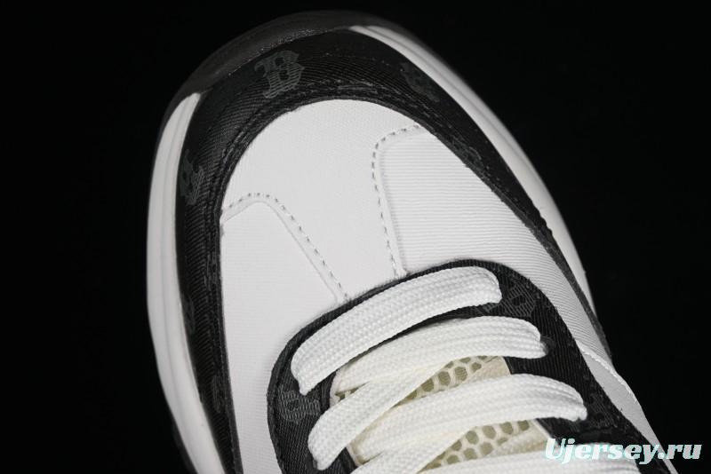 New York Yankees MLB Chunky Runner Basic Lightweight Casual Sneakers - 3ARNCRD4N43BKS