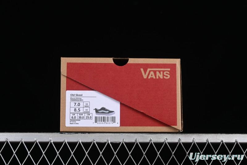 Vans Classics Knu Skool Coca-Cola Collaboration Black White Embroidery Chunky Tongue Sneakers - VN0009QC6BTI