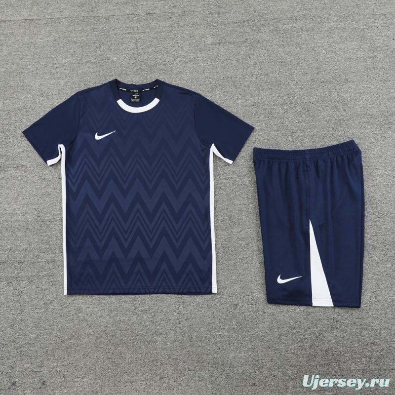 24/25 Nike Navy Short Sleeve Jersey+Shorts