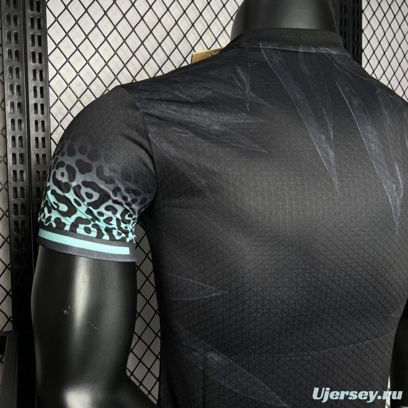 Player Version 2024 Brazil Pele Black Special Edition Jersey