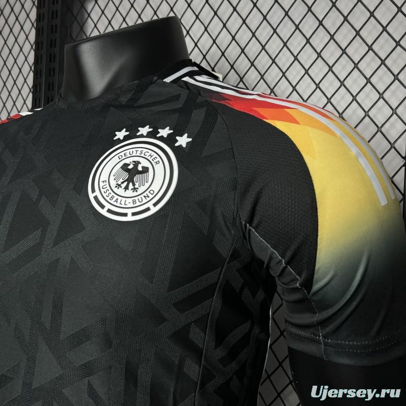 Player Version 2024 Germany Euro Black Pre-match Training Jersey