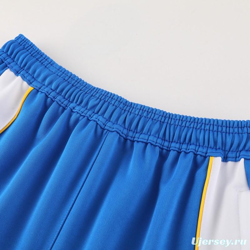 24/25 Boca Juniors Blue Hoodie Full Zipper Jacket +Long Pants