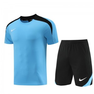 24/25 Nike Blue/black Short Sleeve Jersey+Shorts