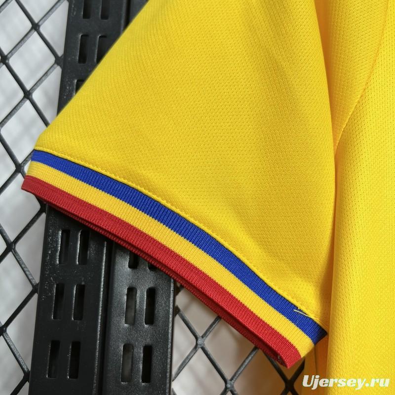 2024 Romania Euro Home Jersey