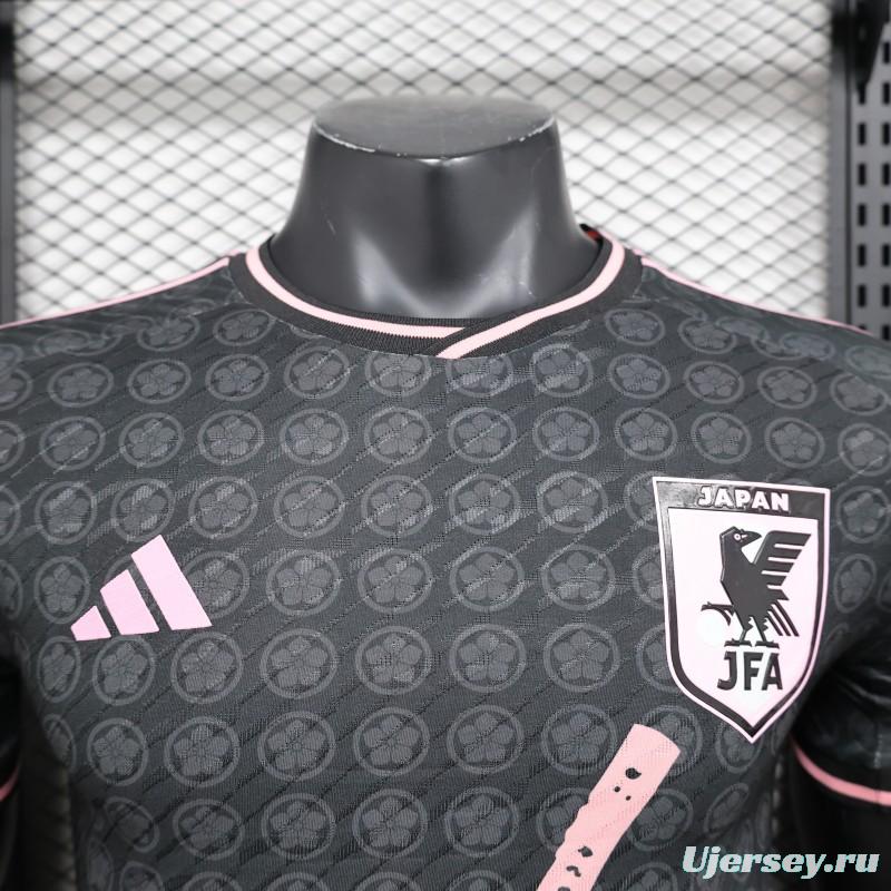 Player Version 2024 Japan Plum Blossom And Sword Black Concept Jersey