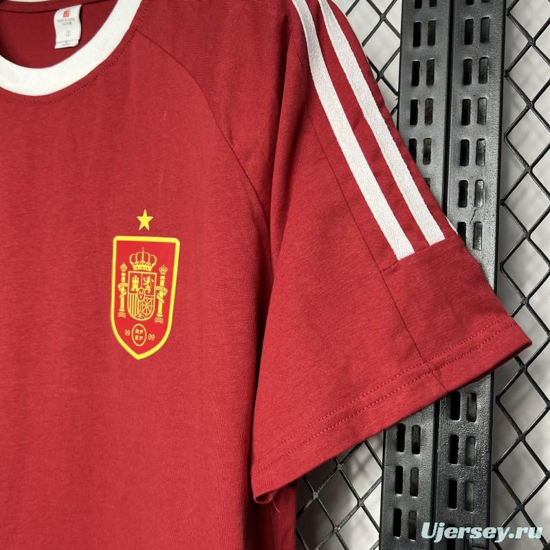 2024 Spain Euro Red Special Jersey