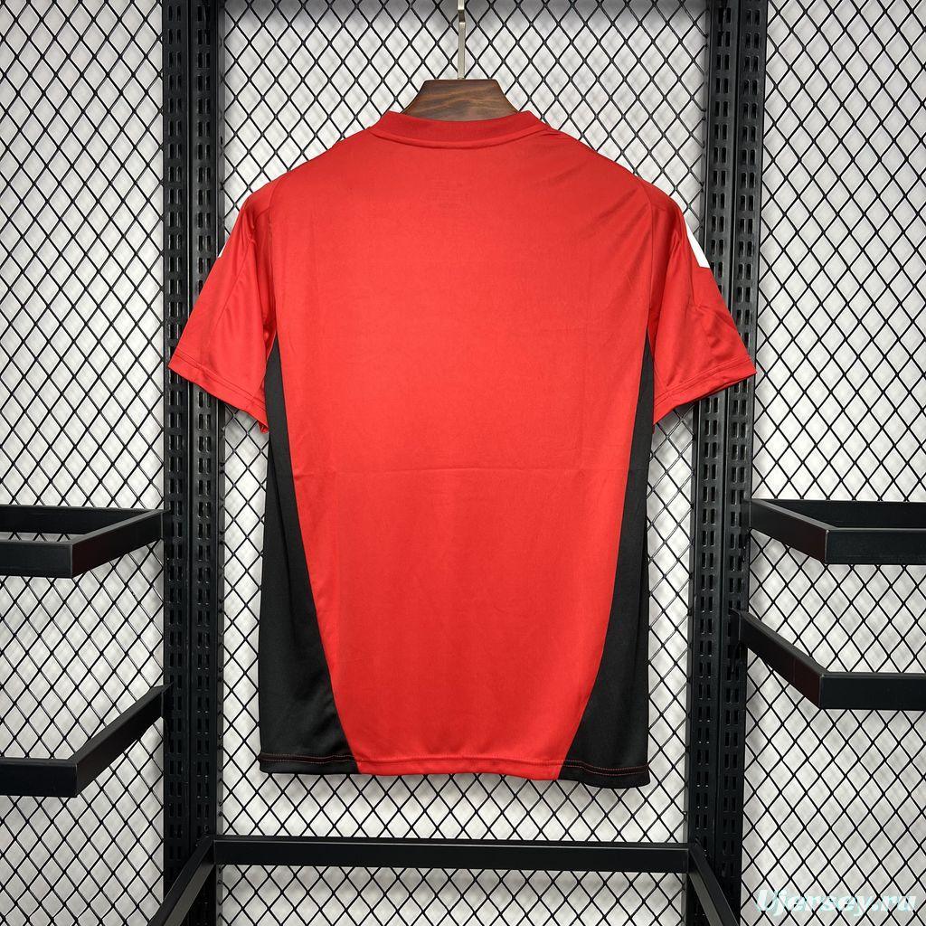 24/25 Manchester United Red Pre-match Training Jersey