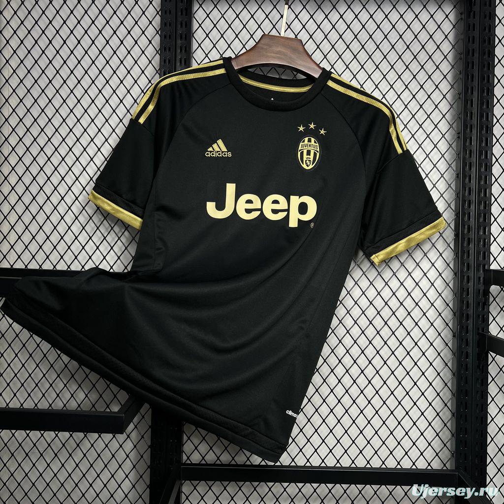 Retro 15/16 Juventus Third Black Jersey