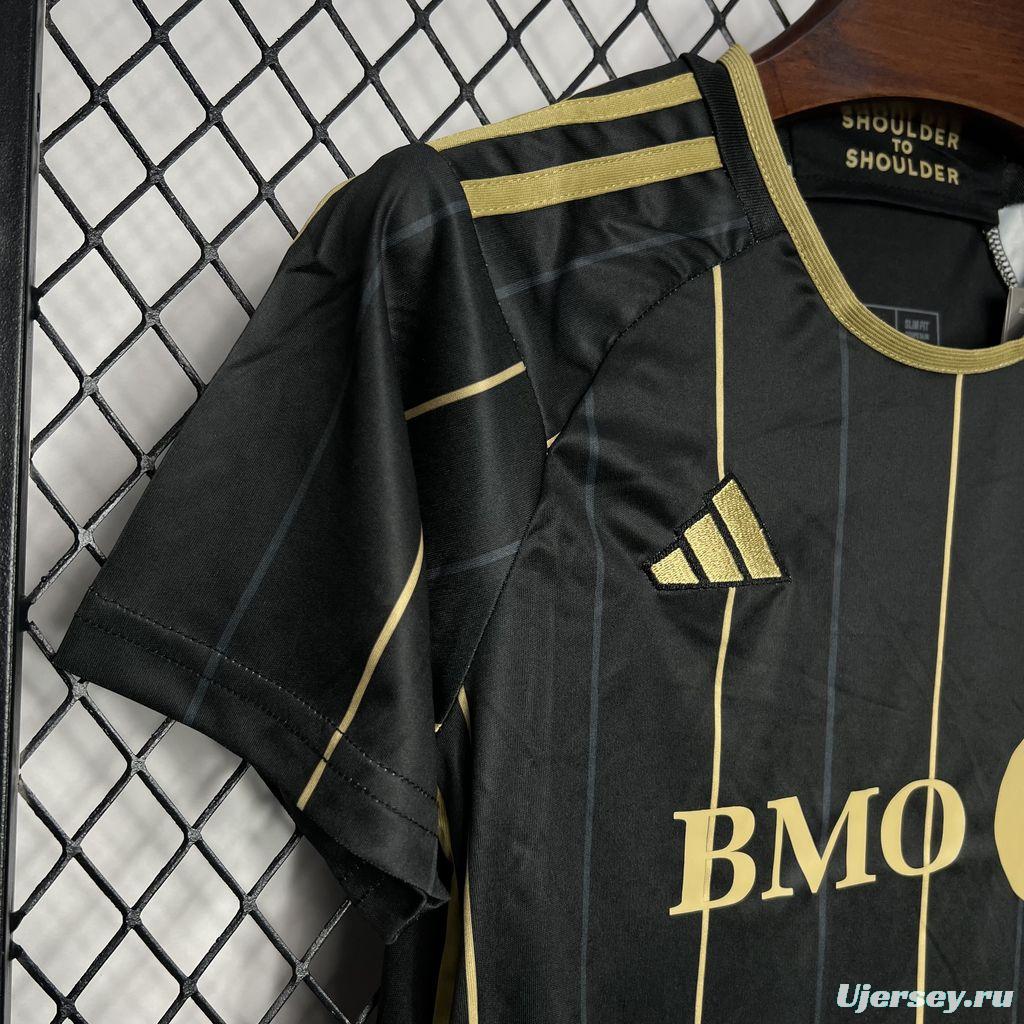 24/25 Kids Los Angeles FC Home Jersey