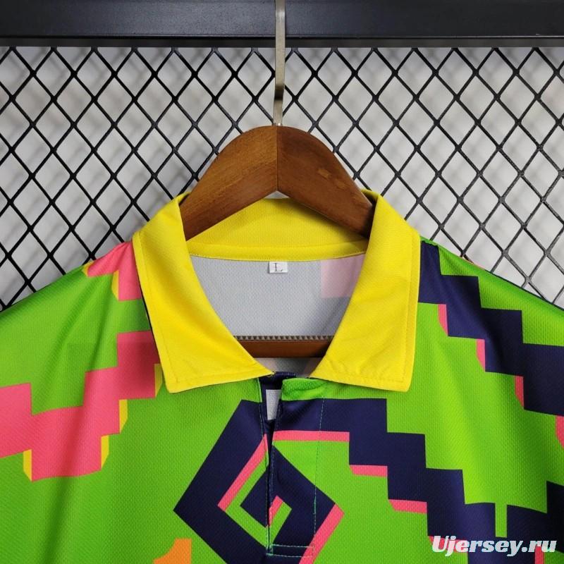 Retro 1995 Mexico Goalkeeper Campos Jersey