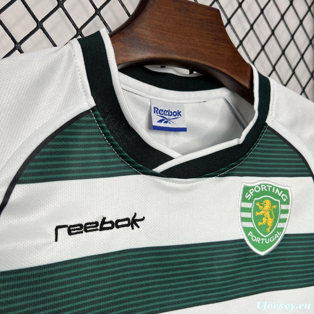 Retro 01/03 Kids Sporting CP Home Jersey