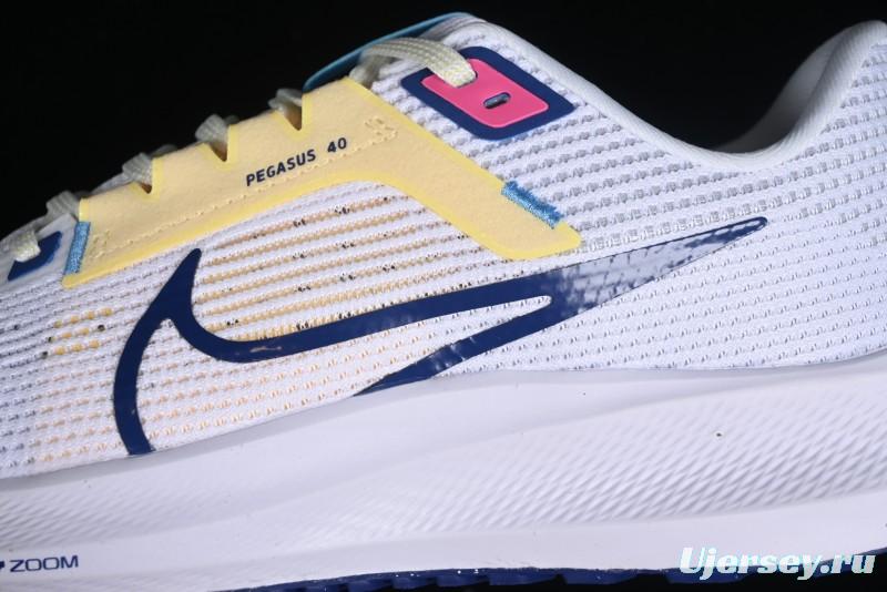 Nike Air Zoom Pegasus 40 Breathable Mesh Running Shoes - DV3853-105