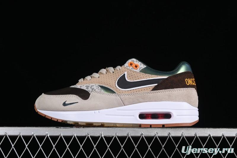 Nike Air Max 1 Retro Running Shoes with Half-Sole Air Cushion - HQ2640-200