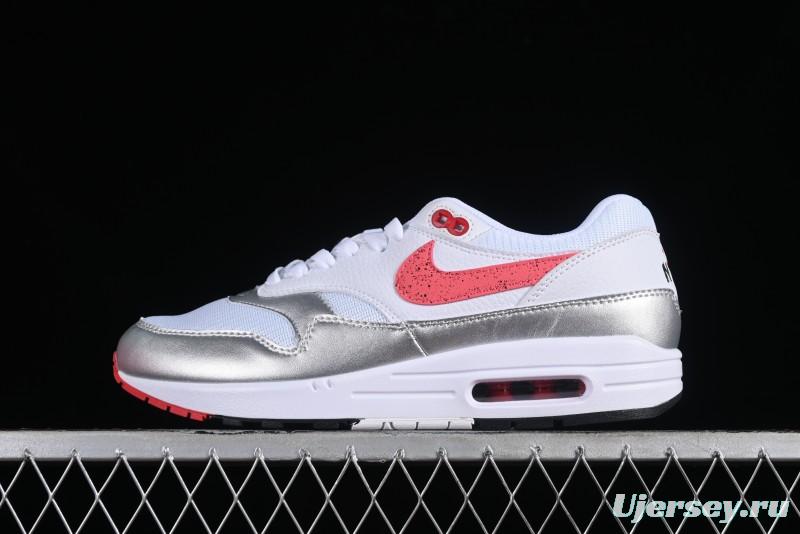 Nike Air Max 1 Retro Running Shoes with Half-Sole Air Cushion - HF7746-100