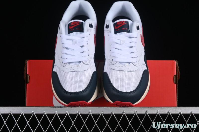 Nike Air Max 1 Premium Retro Running Shoes with Half-Sole Air Cushion - DH1348-146