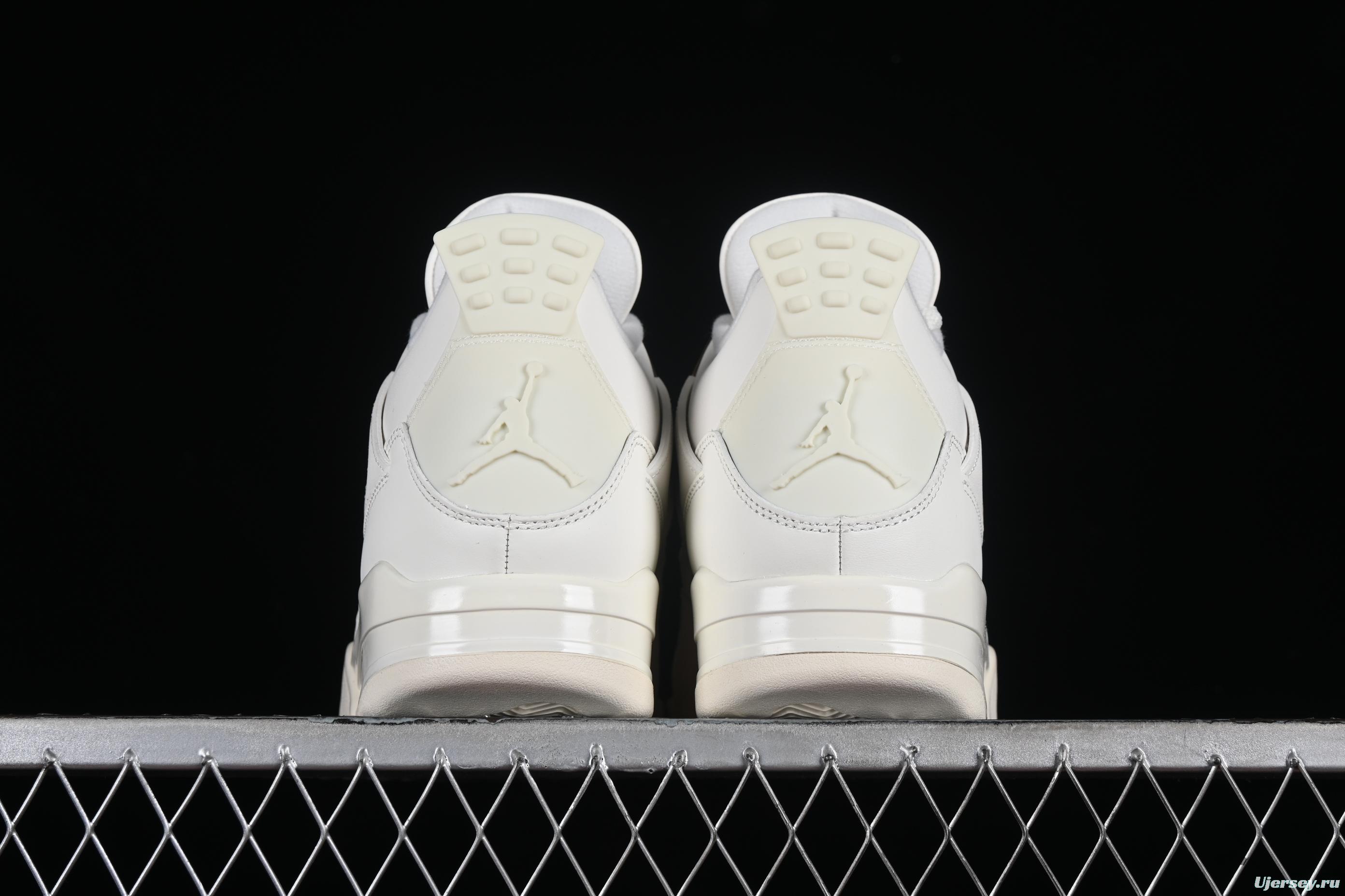 Nike Air Jordan 4 Retro Metallic Gold Basketball Shoes - AQ9129-170