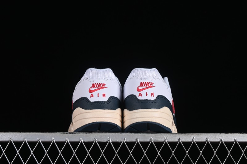 Nike Air Max 1 Premium Retro Running Shoes with Half-Sole Air Cushion - DH1348-146