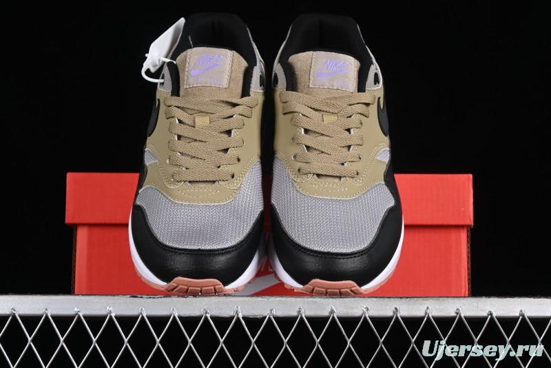 Nike Air Max 1 Retro Running Shoes with Half-Sole Air Cushion - FB9660-003