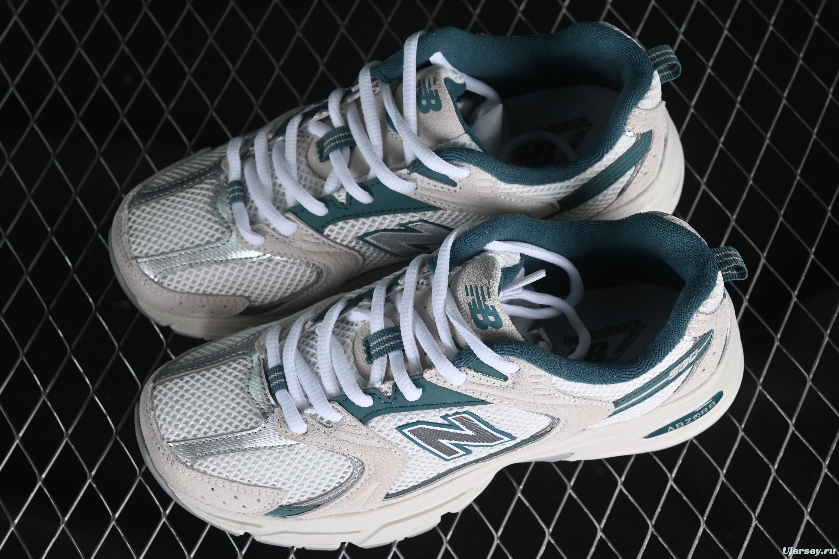 New Balance 530 Series Leather Distressed Retro Casual Running Shoes - MR530QA