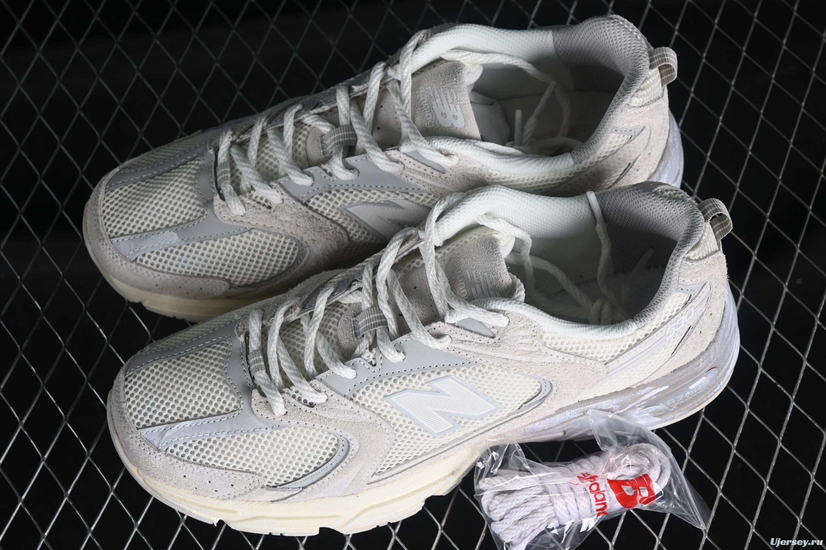 New Balance 530 Series Leather Retro Casual Running Shoes - MR530MR