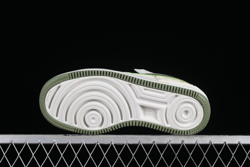 Nike Air Force 1 Shadow Low-Top Sneakers with Lightweight EVA Midsole and Anti-Slip RB Rubber Outsole - FN6335-101