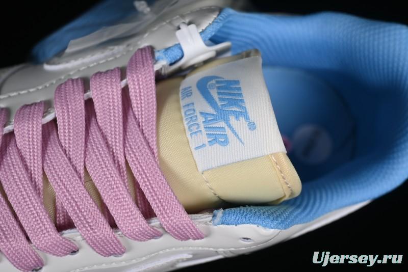 Nike Air Force 1 '07 Low Color-Changing Thermal-Activated White Blue Pink Casual Sneakers - LC5688-001