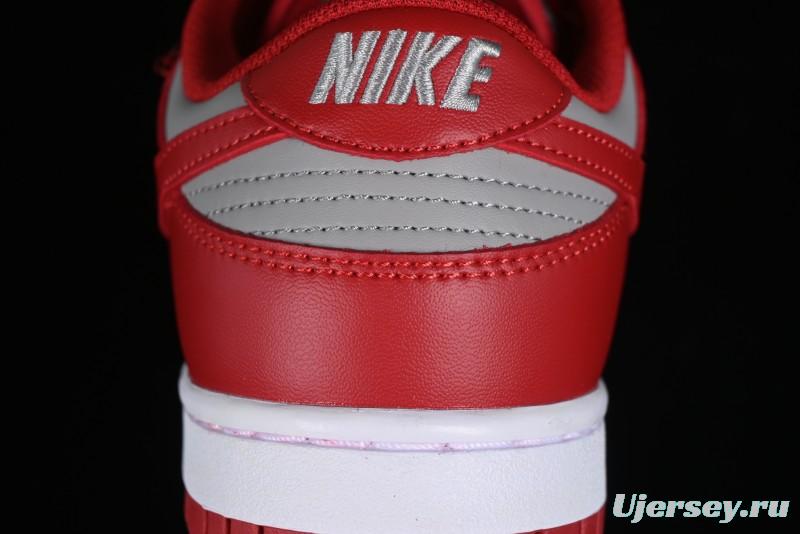 Nike SB Dunk Low Grey Red Colorway Low-Top Casual Skateboarding Shoes - CW1590-0002