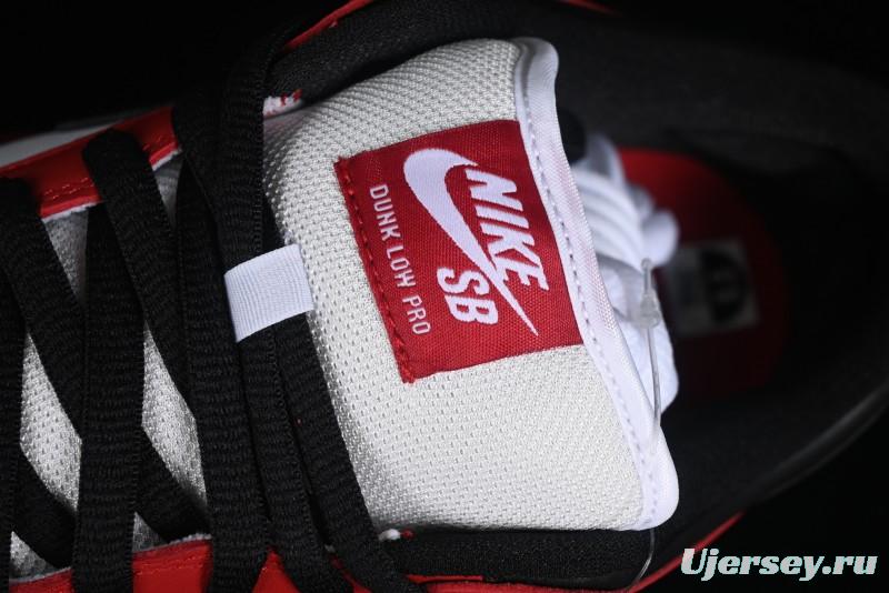 Nike SB Dunk Low Pro Retro Chicago Skateboarding Shoes - BQ6817-600