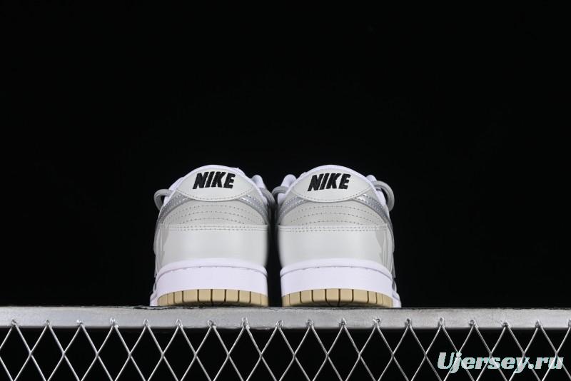 Nike Dunk Low SB Year of the Dragon Limited Edition Silk Patchwork Casual Skate Shoes - DV0833-100