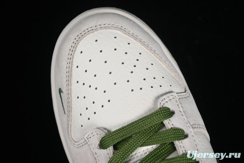 Stussy x Nike SB Dunk Low Retro Premium Casual Sneakers - DQ1098-340