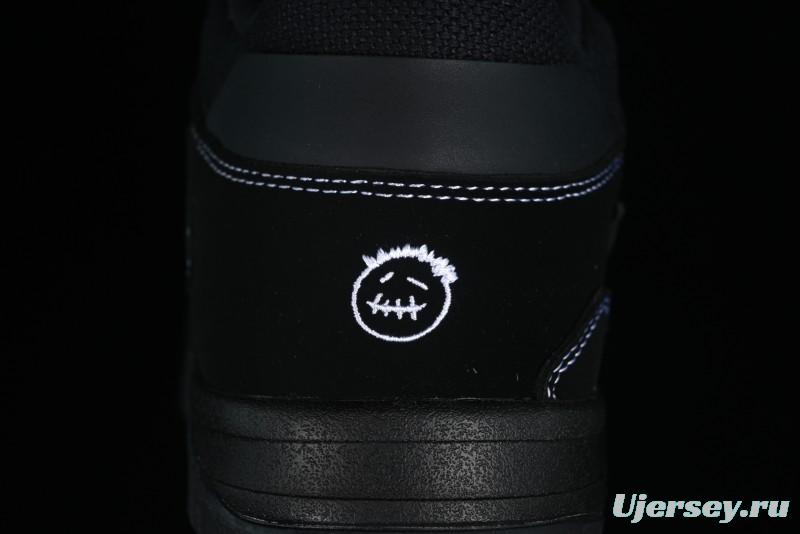 Nike Travis Scott x Jordan Cut The Check AJ1 Basketball Shoes with Velcro Strap - DR9317-001