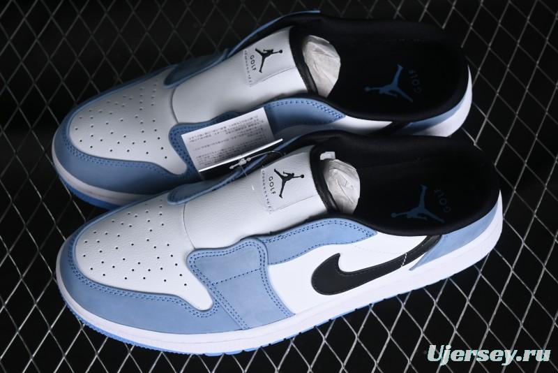 Nike Air Jordan 1 Mule Golf Shoes with University Blue Colorway - FJ1214-400