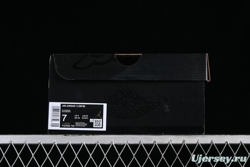 Nike Air Jordan 1 Low AJ1 Casual Lifestyle Sneakers - FQ7832-142