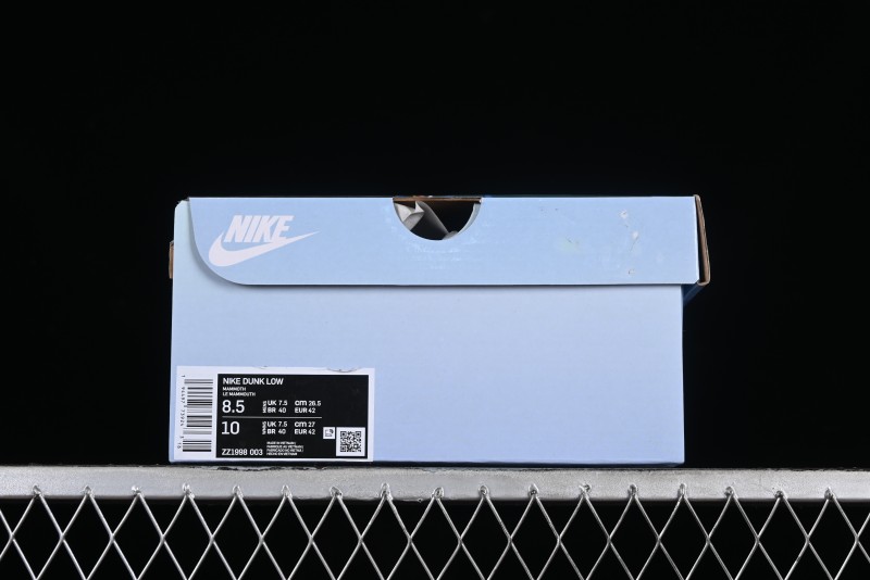 Nike SB Dunk Low Power Rangers Mammoth Colorway Low-Top Skateboarding Shoes - ZZ1998-003