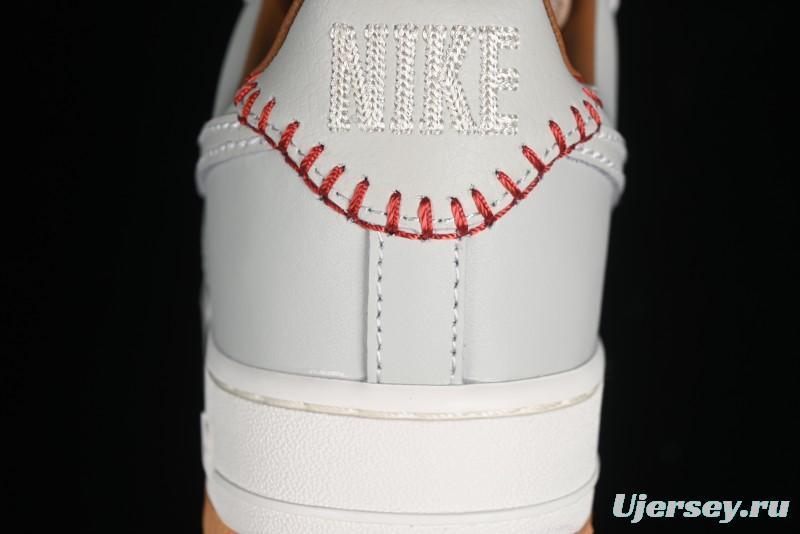 Nike Air Force 1 '07 Low Casual Sneakers with Full-Length Air Cushion - HF5697-001