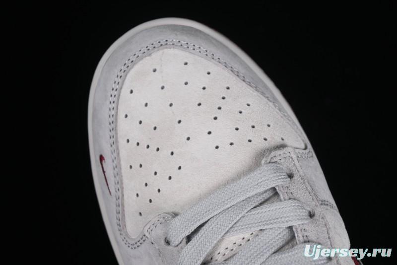 Nike Dunk Low The North Face CDG Collaboration - Grey Skateboard Shoes - DQ1098-336