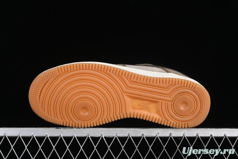 Nike Air Force 1 '07 Low LV Collaboration - Light Brown Casual Sneakers - BA8806-224