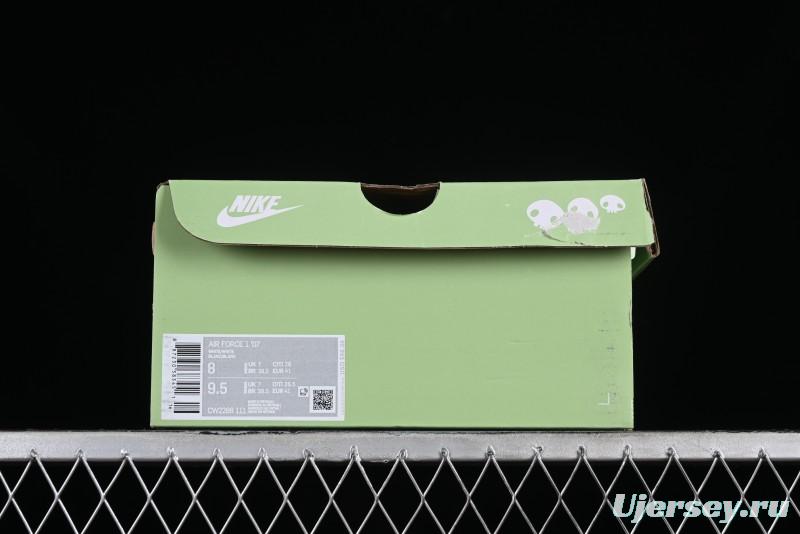 Nike Air Force 1 '07 Low Doraemon x Kuromi Collaboration Casual Sneakers - CW2288-111