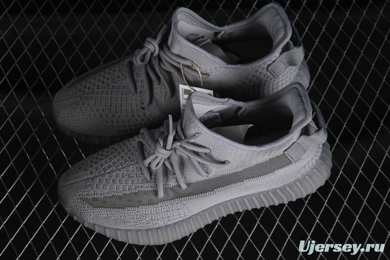 Adidas Yeezy 350 Boost V2 Running Shoes with Space Ash Colorway - IF3219