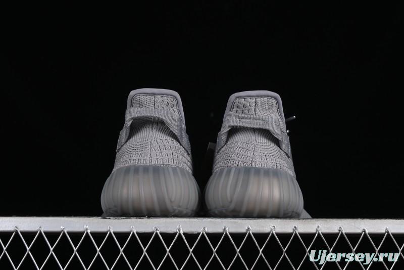 Adidas Yeezy 350 Boost V2 Running Shoes with Space Ash Colorway - IF3219
