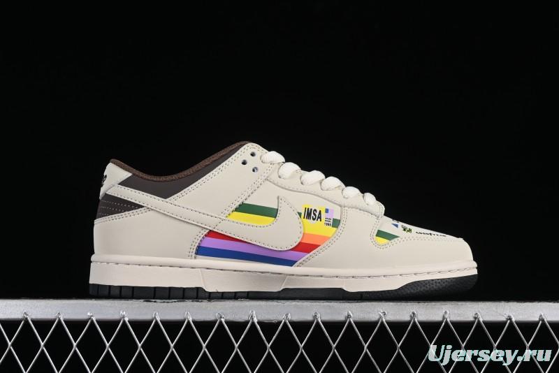 Nike SB Dunk Low Apple Colorway Low-Top Casual Skateboarding Shoes - MU0232-368